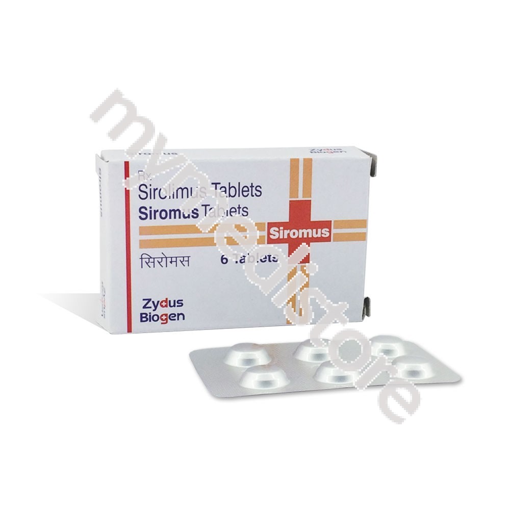 SIROMUS 1 MG (SIROLIMUS) | Generic sirolimus | Price, Precautions